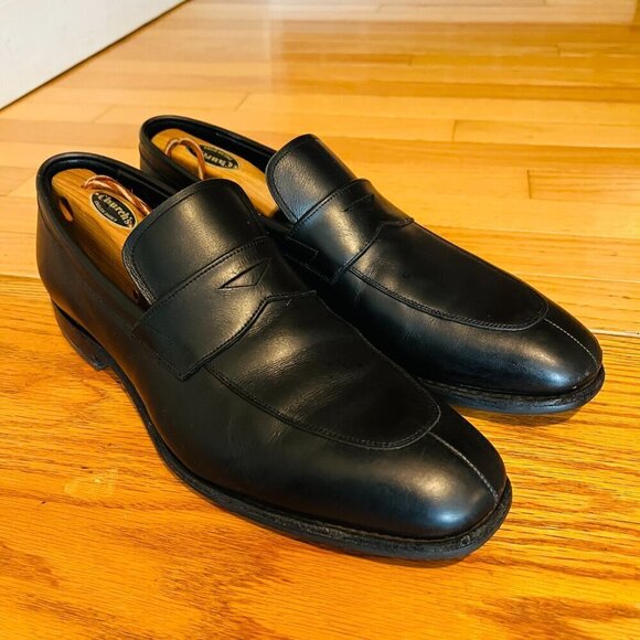 Church\'s Sears Black Penny Loafers Shoes Mens US 11.5 Includes Shoe Trees main image 5